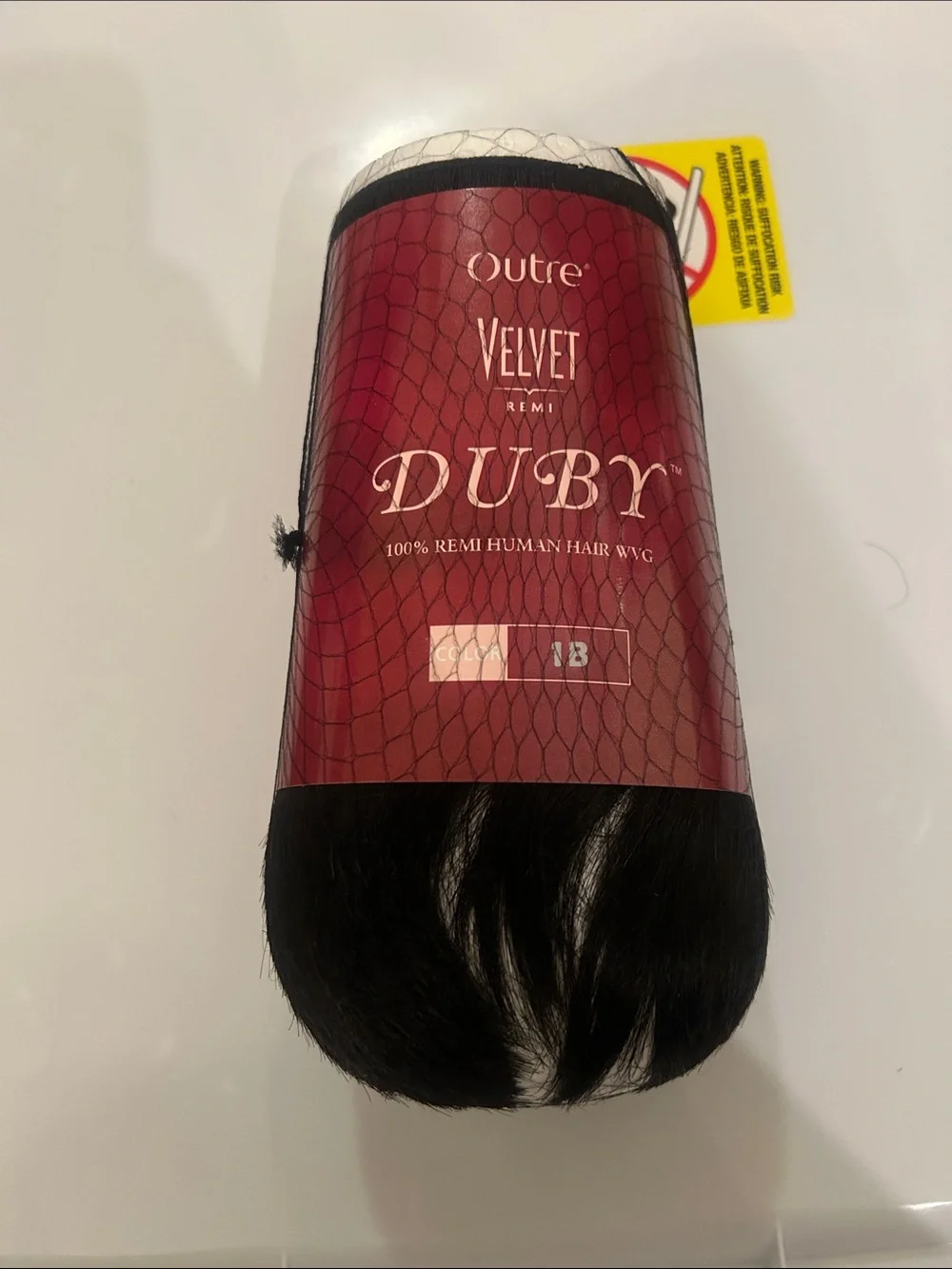 Outre Velvet Remix Duby, 100% Remi Human Hair WVG - Color 1B